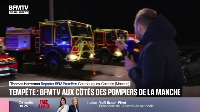 Tempête Goretti: des renforts extra départementaux sont déployés dans la Manche