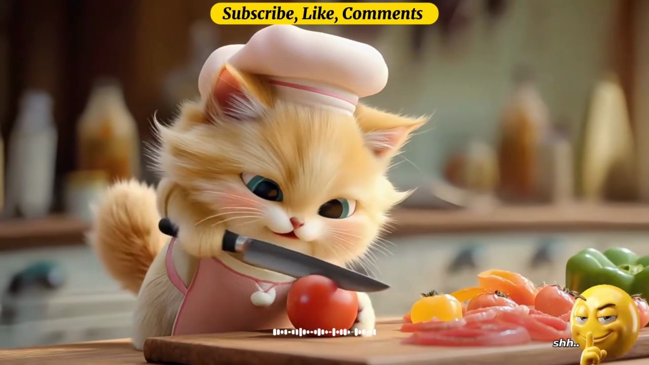Mama Cat Works at a Bakery to Buy a Toy for Her Kitten | Heartwarming Short Story