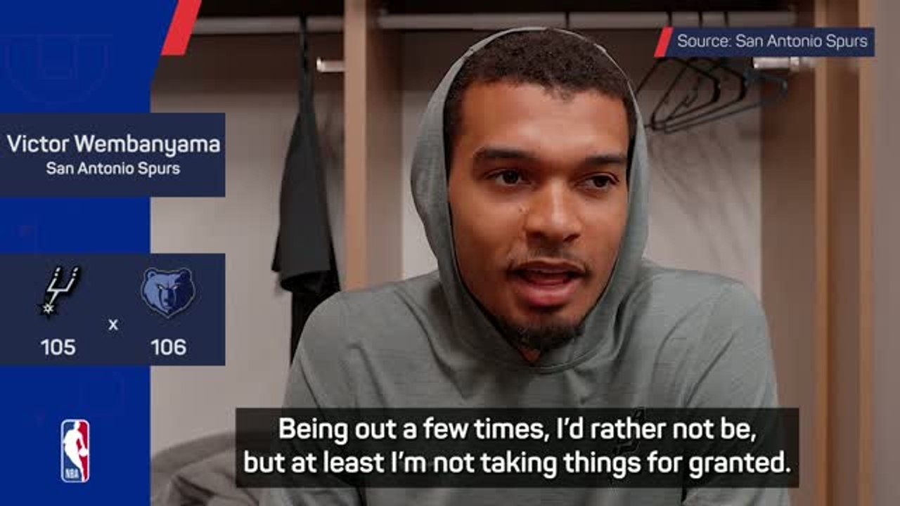 Wemby urges Spurs to become ruthless after latest setback