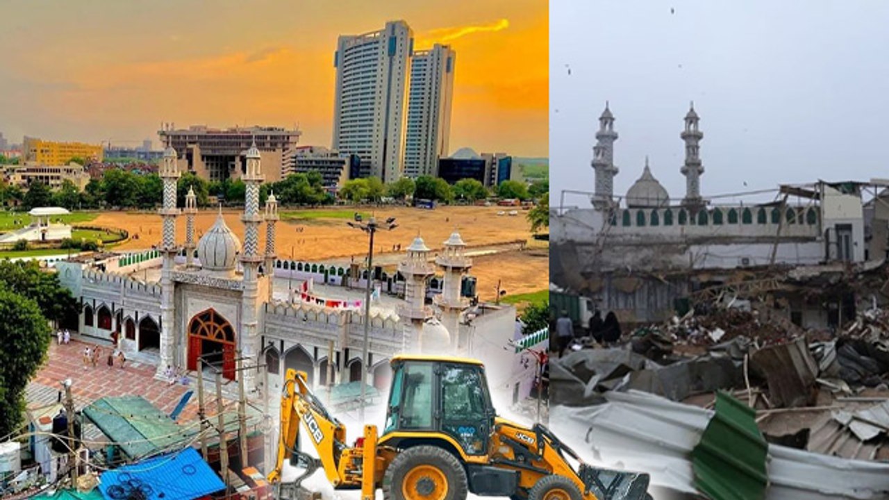 Faiz e Elahi Masjid History: Delhi में Turkman Gate पर किसने बनवाई मस्जिद, Bulldozer Action क्यों ?