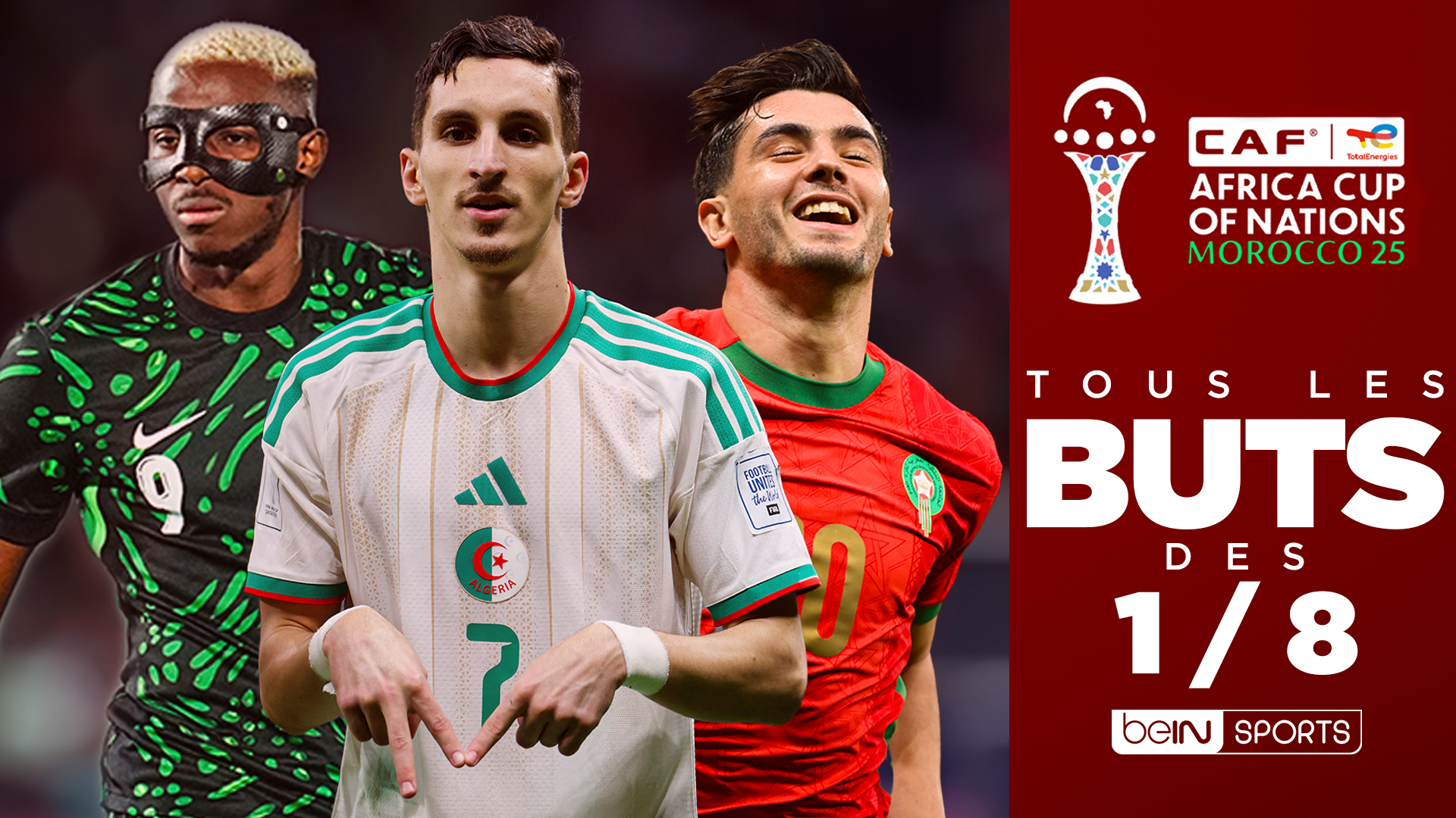 Osimhen, Salah, Diaz... Tous les buts des huitièmes de la CAN 2025 !