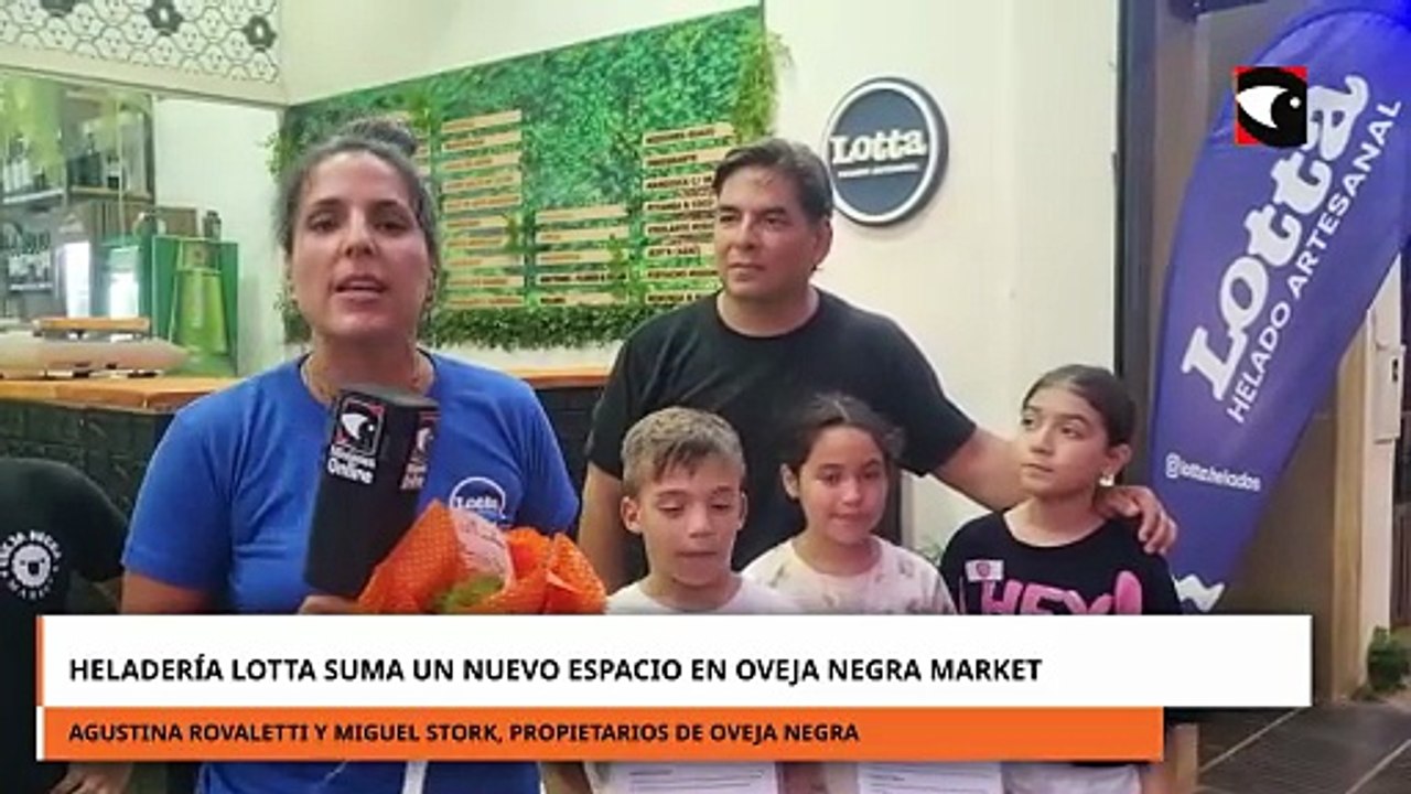 Heladería Lotta suma un nuevo espacio en Oveja Market y apuesta a los sabores artesanales con identidad misionera