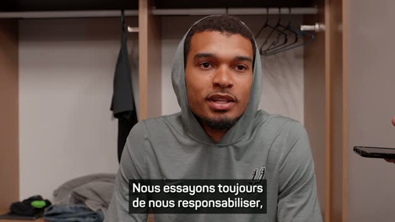 Spurs - Wembanyama  : "Nous ne sommes pas à notre niveau"