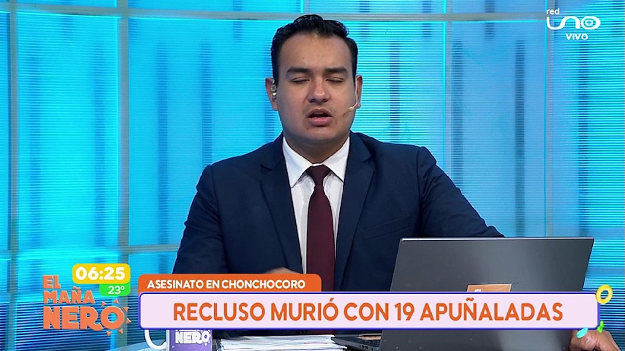 Recluso murió con 19 apuñaladas en Chonchocoro