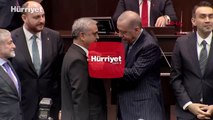 Cumhurbaşkanı Erdoğan, AK Parti'ye katılan 3 vekile rozet taktı