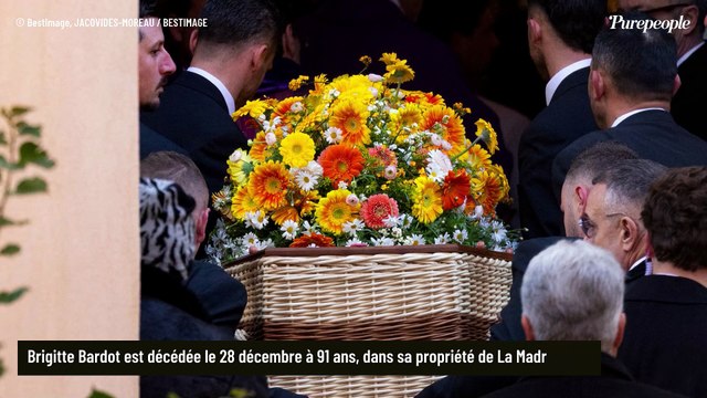 Le cercueil de Brigitte Bardot, un choix original, rare, qui lui va bien