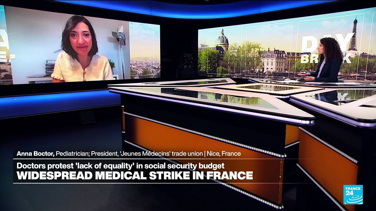 French doctors striking over 'authoritarian drift' in universal healthcare system