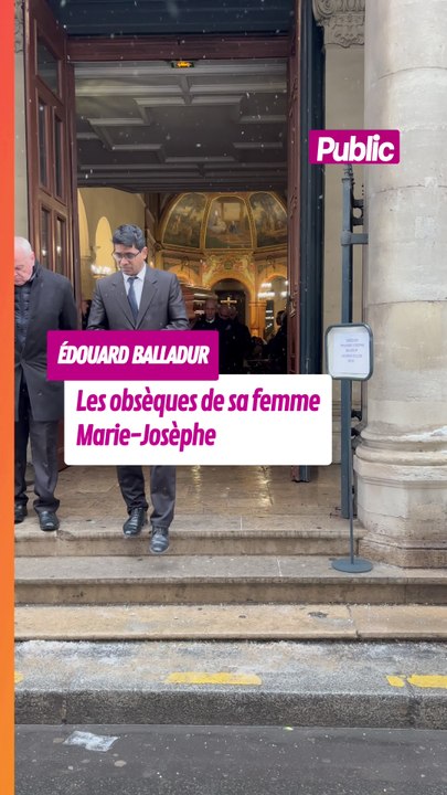 Édouard Balladur : les obsèques de sa femme Marie-Josèphe