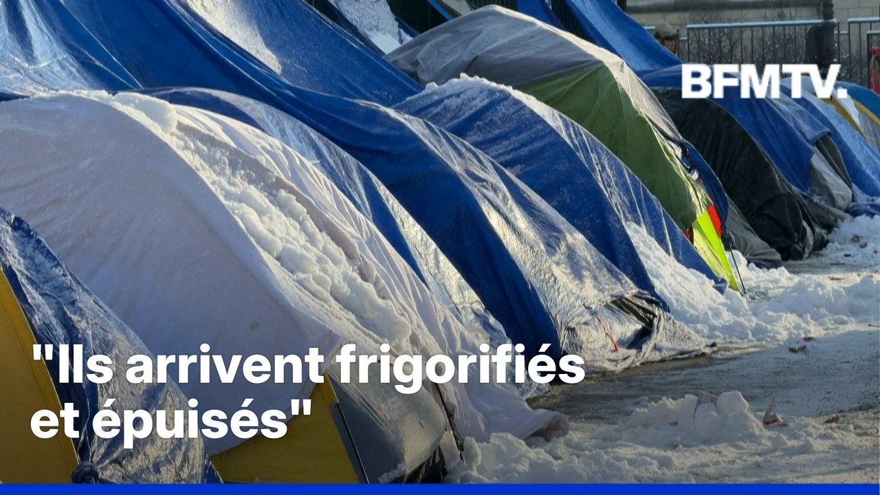 300 mineurs isolés luttent contre le froid en plein Paris