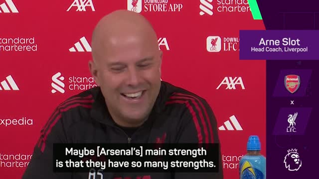 League leaders Arsenal 'the complete package' - Slot