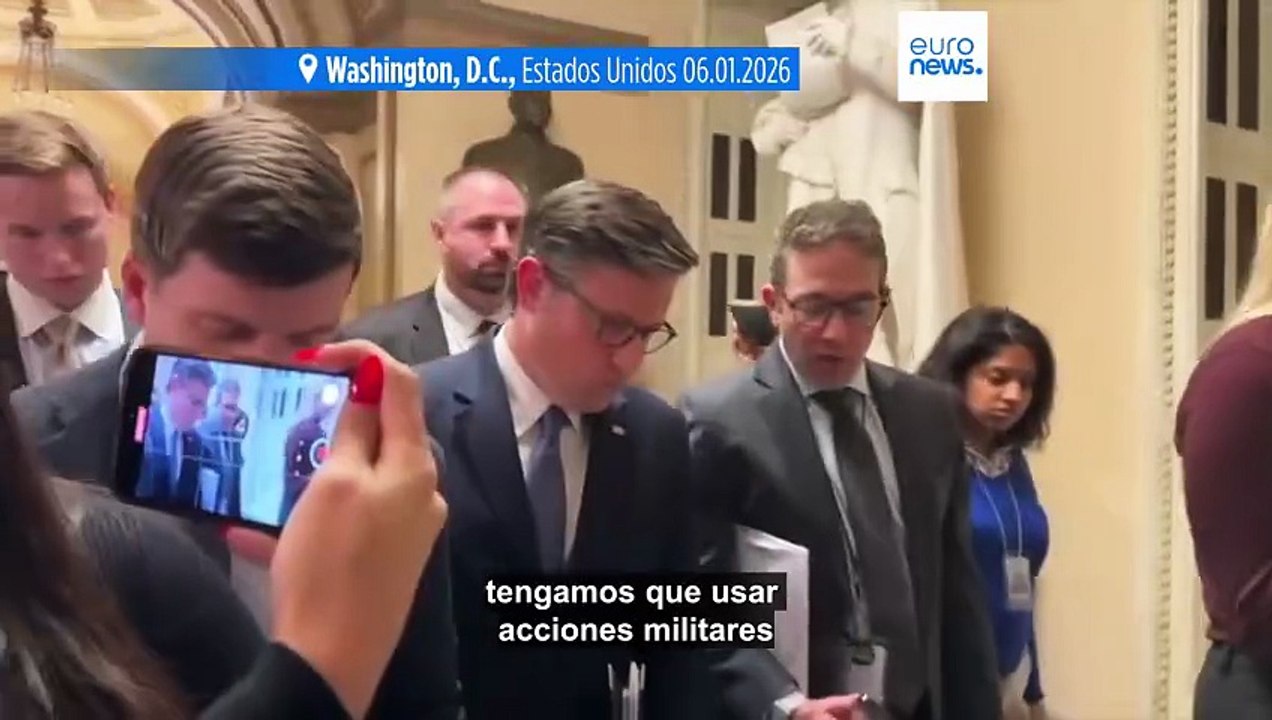 El uso de la fuerza militar en Groenlandia "siempre es una opción", asegura la Casa Blanca