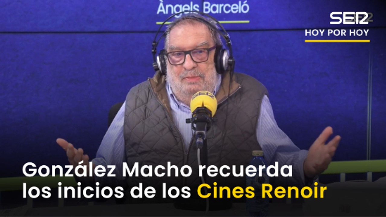 "Querían quemarme el cine por poner películas en catalán": González Macho recuerda los inicios de los Cines Renoir