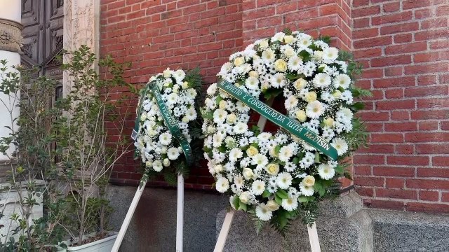 I funerali di Chiara Costanzo nella chiesa di Santa Maria delle Grazie
