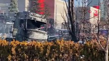 Ankara’da Yediemin otoparkındaki tır yangını kontrol altına alındı