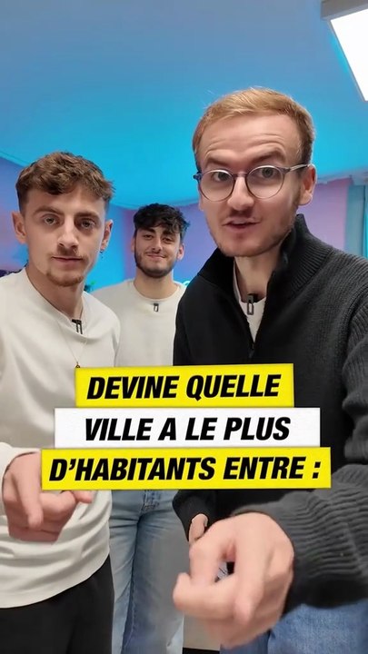 DEVINE QUELLE VILLE A LE PLUS D'HABITANT 🧐 🧐