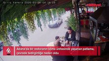 Restorandaki klimanın dış ünitesi patladı