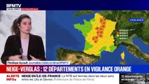 Neige-verglas: 12 départements désormais en vigilance orange (Météo-France)