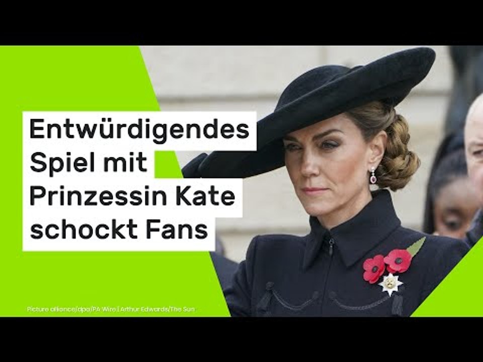 Prinzessin Kate: Entwürdigendes Spiel mit der Prinzessin von Wales schockt Royals-Fans