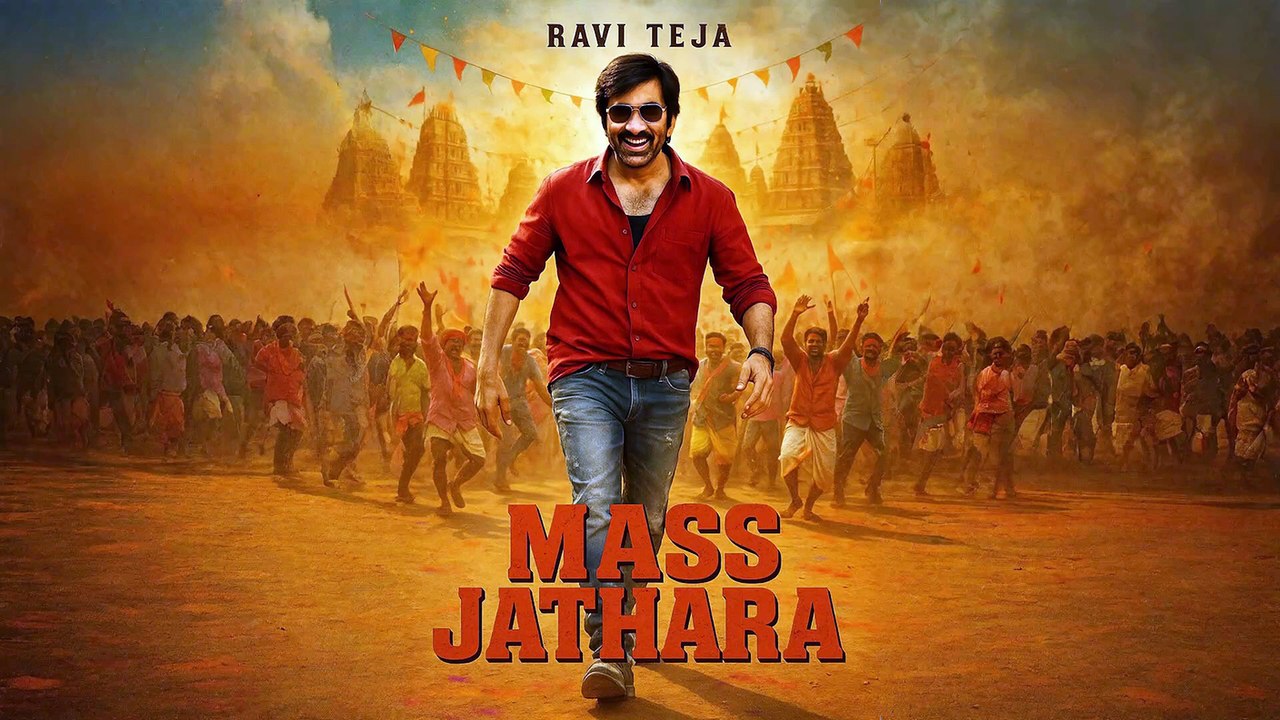 Mass Jathara __ Superstar Ravi Teja __ New Released Full Hindi Dubbed Action Movie 2025 __ Sreeleela