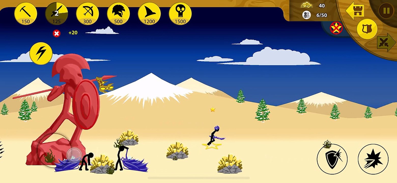 Stick War Legacy Gameplay (Advanced Normal/Hard/Insane Classic Campaign Part 6) Magikill #stickwarlegacy#stickwar#videogames