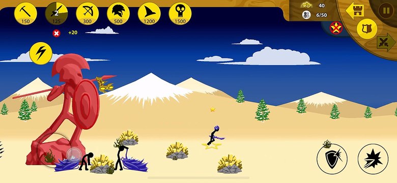 Stick War Legacy Gameplay (Advanced Normal/Hard/Insane Classic Campaign Part 6) Magikill #stickwarlegacy#stickwar#videogames