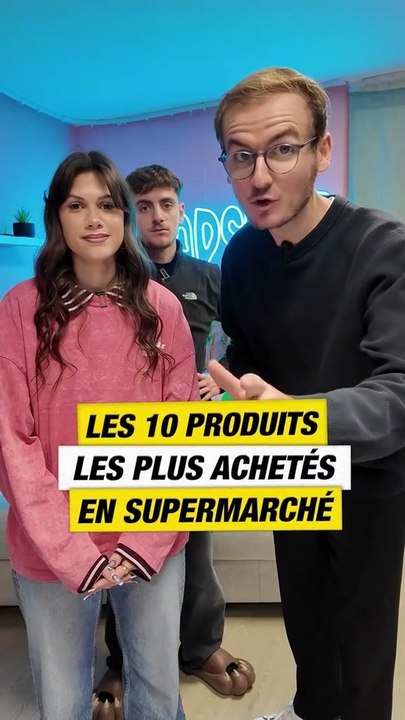 LES 10 PRODUITS LES PLUS ACHETÉS EN SUPERMARCHÉS 🤔🤔