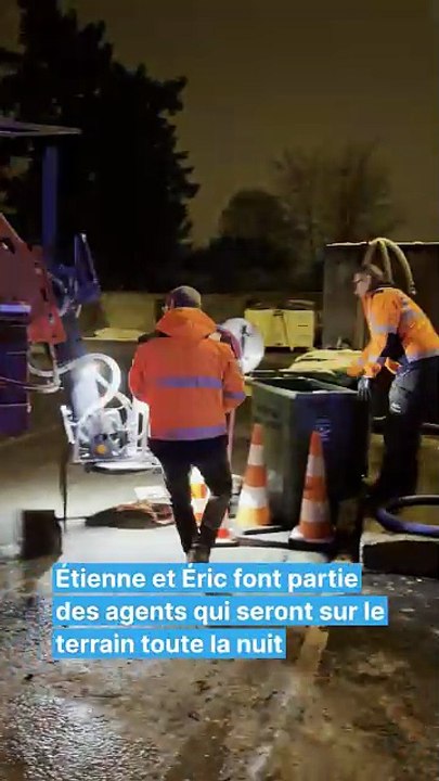 Sur le terrain avec les agents de salage d'Orléans Métropole
