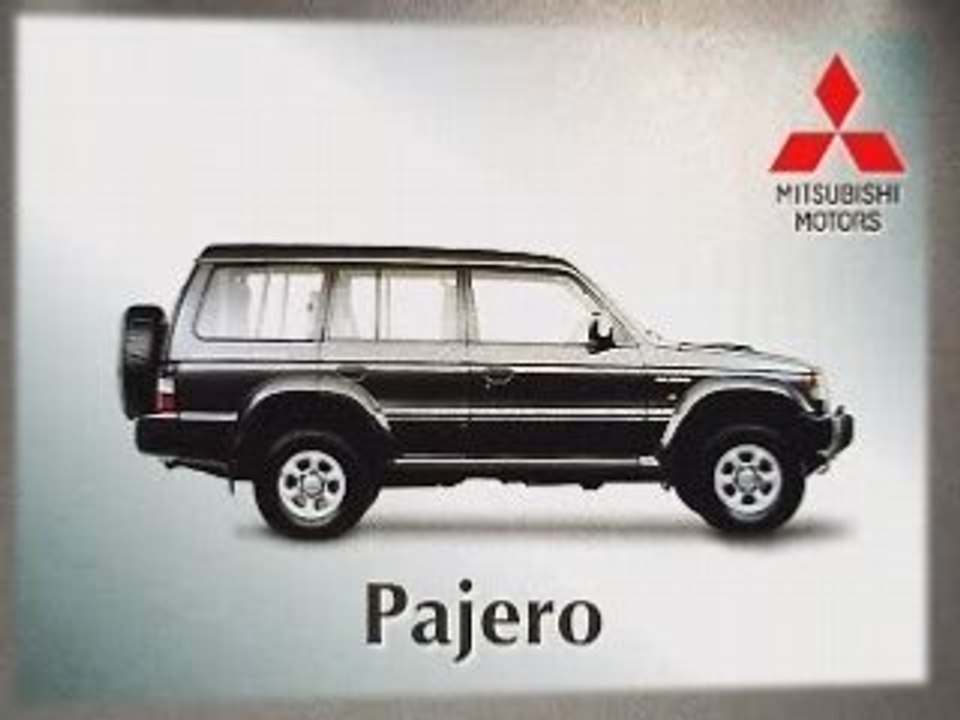 1997 Mitsubishi PAJERO Commercial