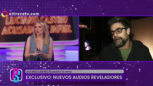 Apareció un nuevo audio de Luciano Castro y quedó confirmada la infidelidad a Griselda Siciliani: No quiero ser...