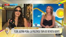 Flor Jazmín Peña habló sin filtro y sumó leña a la guerra entre Luzu TV y Olga