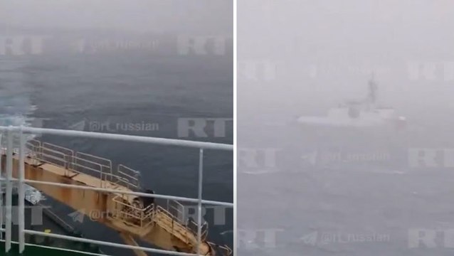 Russian-flagged oil tanker trailed by US Coast Guard before banned Venezuelan ship seized in Atlantic