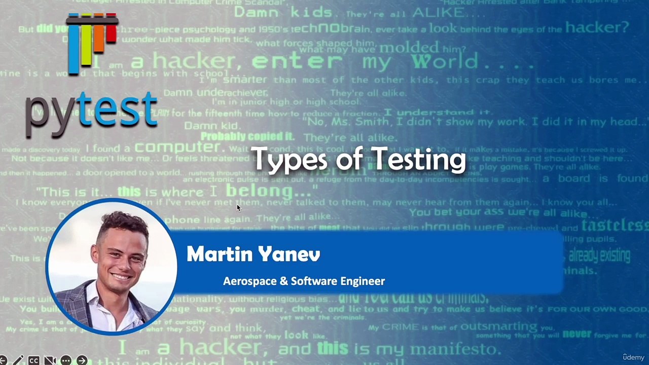 Lesson 14 | Types of Testing  | Playwright Python Course