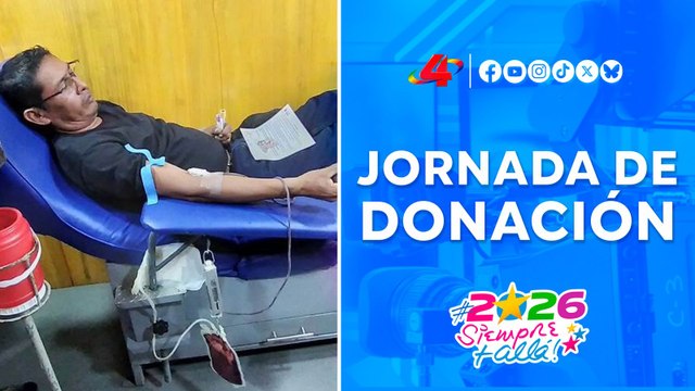 MINSA inicia primera jornada voluntaria de donación de sangre 2026 en Nicaragua