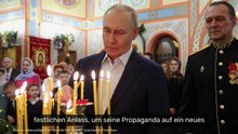 Wladimir Putin: "Gehirnwäsche vom Feinsten!" Kreml-Chef verstört mit bizarrer Rede