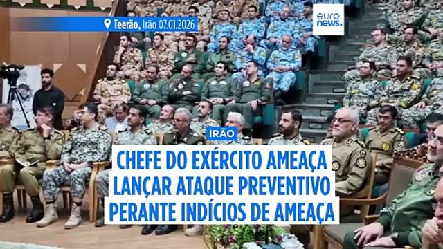 Chefe do exército iraniano ameaça fazer ataque preventivo após ameaças de Trump