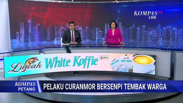 Terekam CCTV! Duel Warga vs Pelaku Curanmor Bersenpi di Jakarta Barat Berujung Penembakan