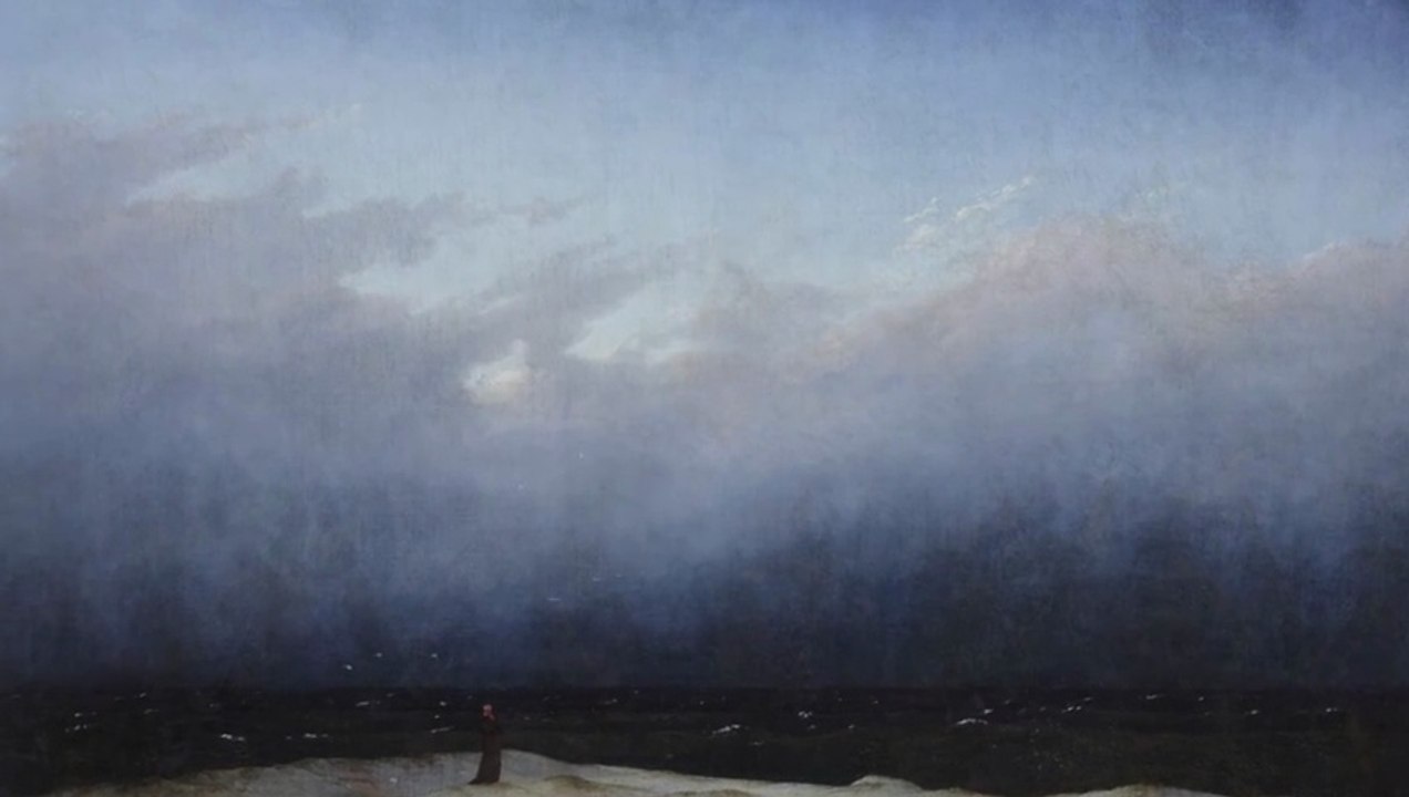 Caspar David Friedrich: 'Der Mönch am Meer' (1808-1810)