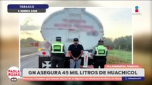 Autoridades decomisan combustible ilegal en Hidalgo y Tabasco | DPC con Paola Rojas