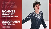 Championnats nationaux canadiens de patinage 2026 - Hommes Junior - Programme Libre