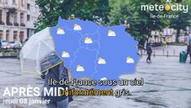 Bulletin météo Île-de-France du jeudi 08 janvier 2026