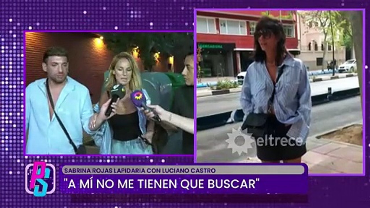 La firme postura de Sabrina Rojas ante el escándalo de Luciano Castro por la infidelidad a Griselda Siciliani: "Si sos cool..."