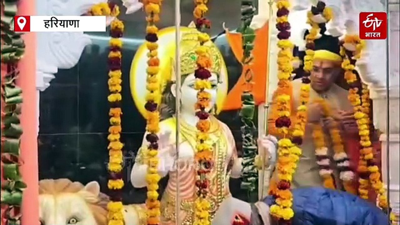 हरियाणा में भारत माता की पहली प्रतिमा स्थापित, रोहतक में RSS नेता इंद्रेश कुमार ने किया अनावरण