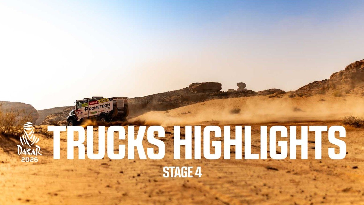Dakar 2026 - Highlights Stage 4 Trucks