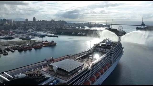 MSC World Cruise, partita da Genova la crociera intorno al mondo