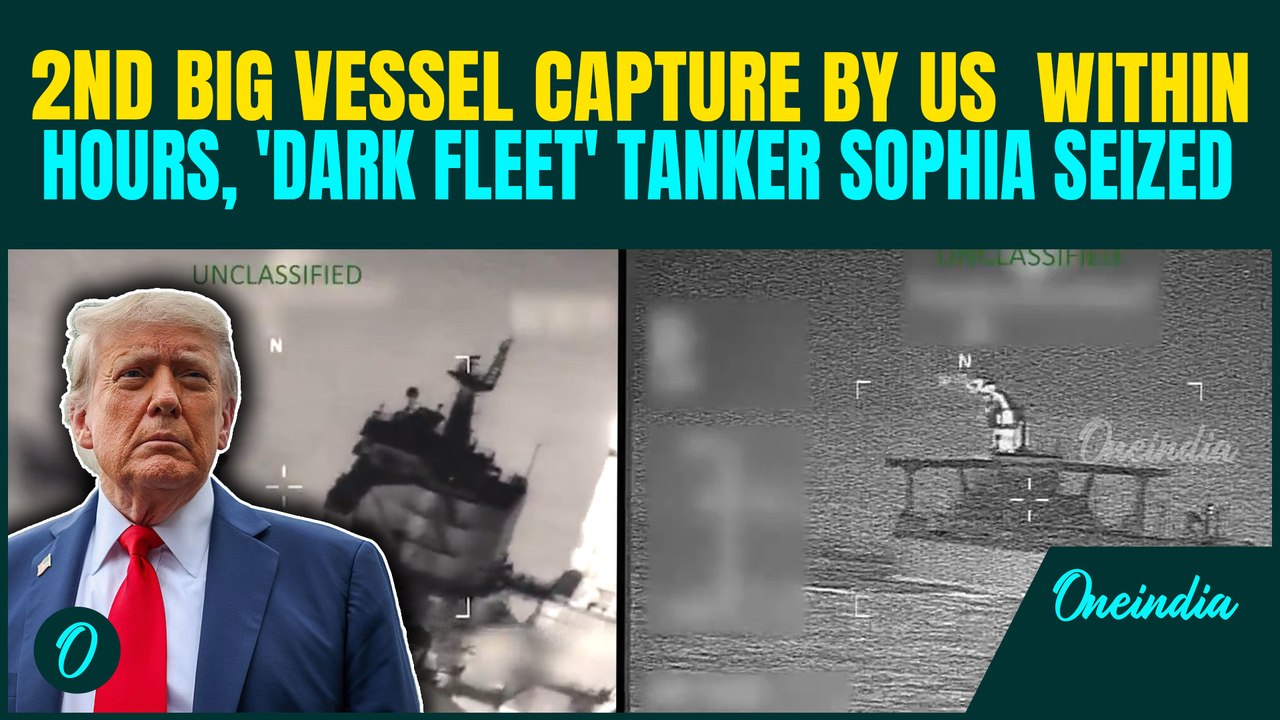 U.S HUNTS Shadow Fleet, Tanker Sophia CAPTURED — Russia, Venezuela, Iran Oil Network Under Fire