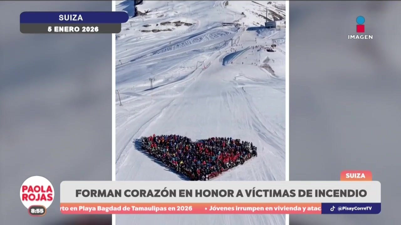 Emotivo homenaje a víctimas de incendio en bar de Suiza | DPC con Paola Rojas