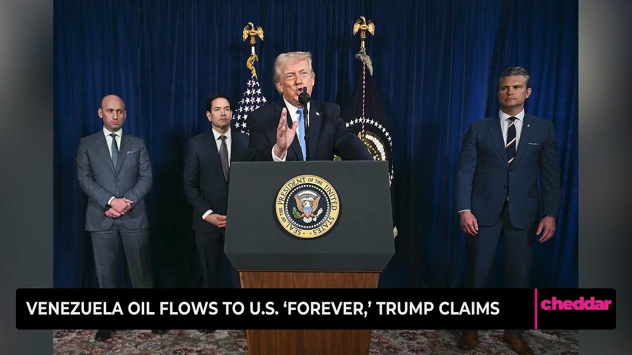 Venezuela Oil Flows to U.S. ‘Forever,’ Trump Claims