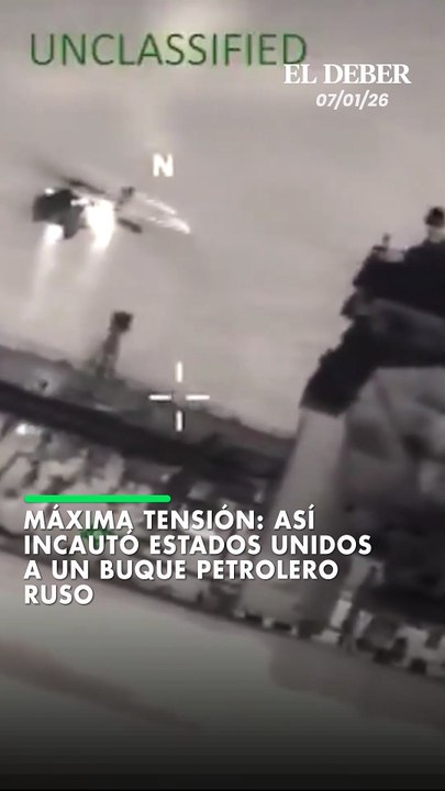 Máxima tensión: así incautó Estados Unidos a un buque petrolero ruso