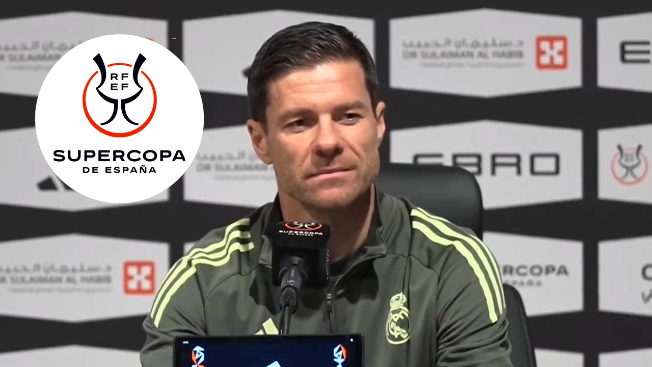 Xabi Alonso lo tienen claro, el Real Madrid va por la Supercopa de España 2026