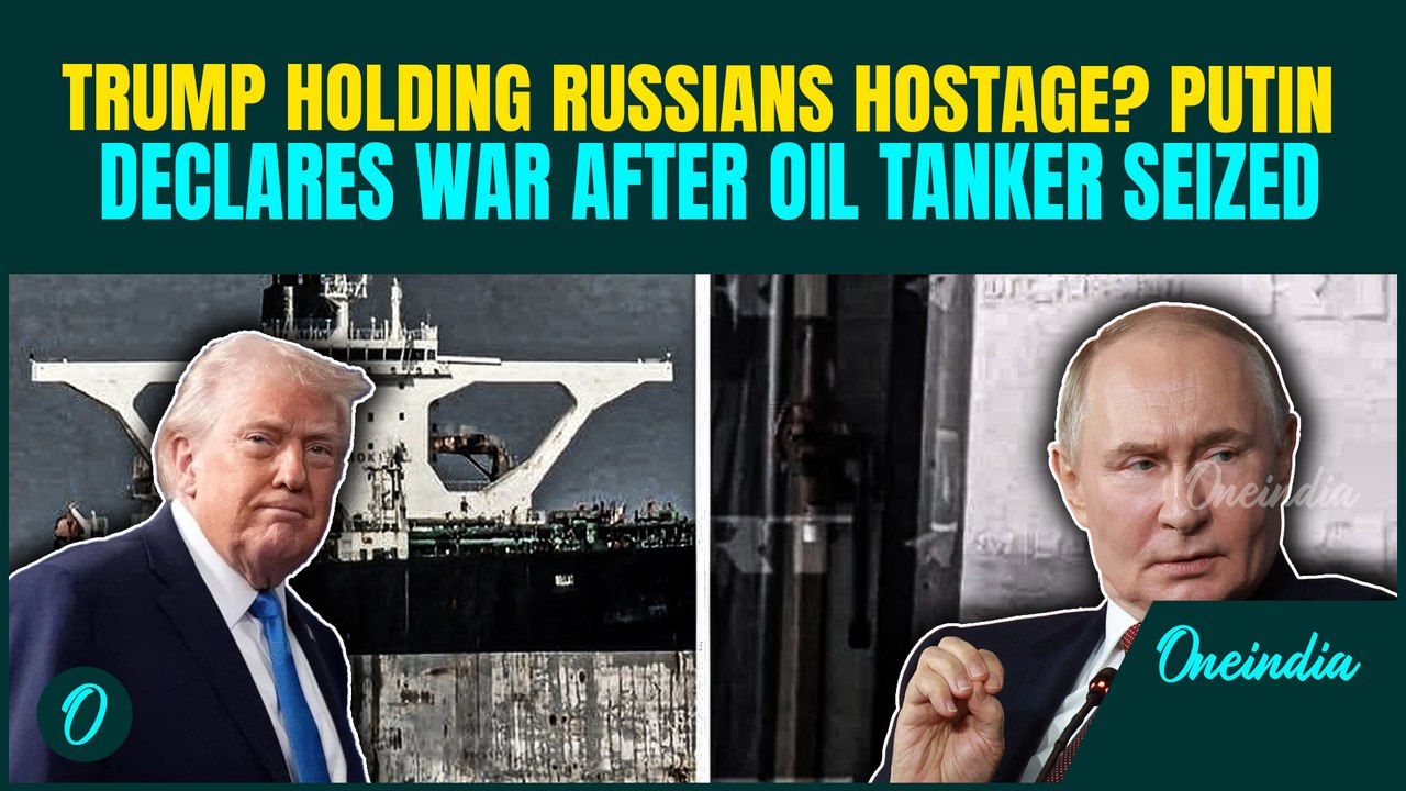 Putin’s FURIOUS FIRST Reaction After US Seizes Venezuelan Oil Tanker, CAPTURES Russians Onboard